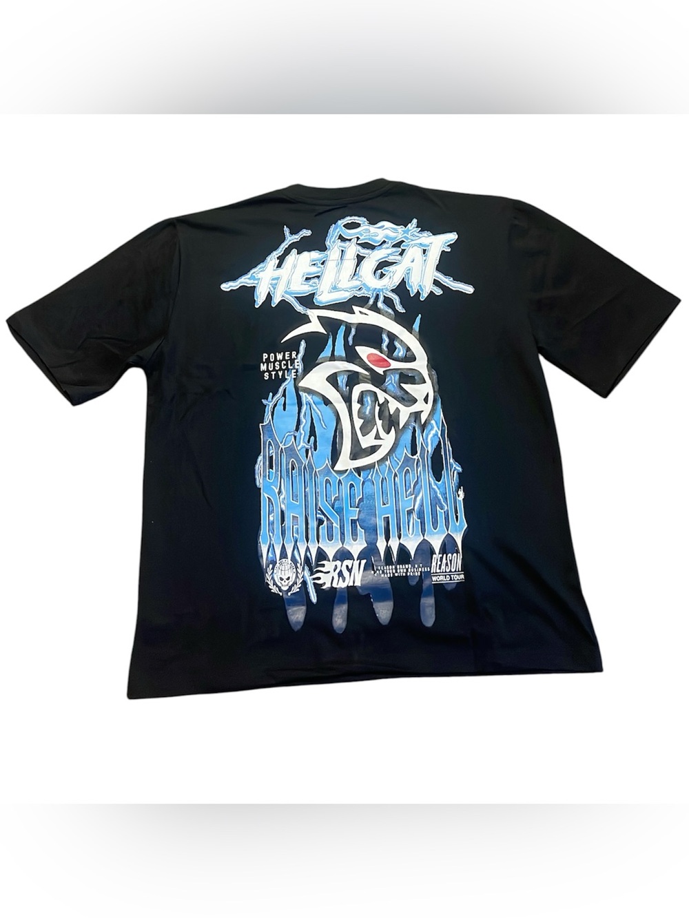 Dodge HellCat Black Graphic Tee – Men’s Short Sleeve Shirt